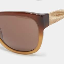 Burberry Brown/Gold B4203 Square Sunglasses
