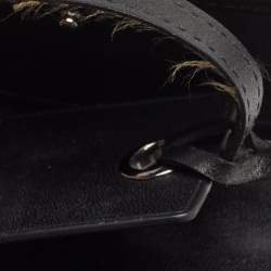 مملوكة مسبقًا Burberry Multicolor Nova Check PVC and Patent Leather Key Holder