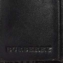 مملوكة مسبقًا Burberry Multicolor Nova Check PVC and Patent Leather Key Holder