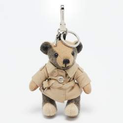 Burberry Beige Thomas Bear Bag Charm
