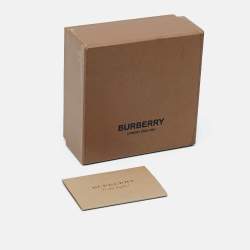 Burberry Two-Tone Horse Hoof Clip On Earrings