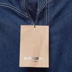 Burberry Blue Denim Skinny Mid-Rise Jeans S Waist 26"