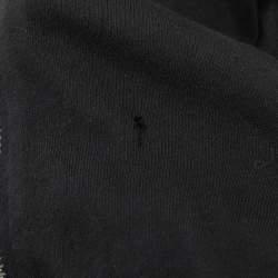 Pre Owned Burberry Black Cotton Long Sleeve Top M