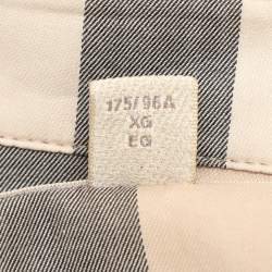 Burberry Beige Nova Check Cotton Shirt XL