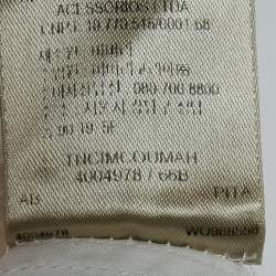 Burberry White Cotton Button Front Shirt S