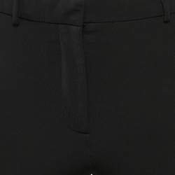 Burberry Black Jersey Skinny Fit Trousers XS