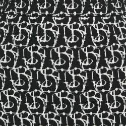 Burberry Black Jacquard Knit B-Charm Mini Skirt XS