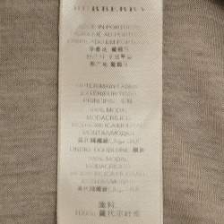 Burberry Black Modal Reversible Open Front Cardigan M