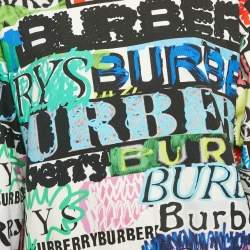 Burberry Multicolor Printed Cotton Crewneck Sweatshirt S