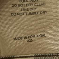 Burberry Brown Checks Cotton Long Sleeve Shirt S