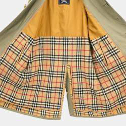 Burberrys Trench Coat Khaki Size L