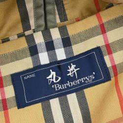 Burberrys Trench Coat Khaki Size L