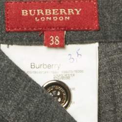 Burberry Black Jersey Flared Mini Skirt S