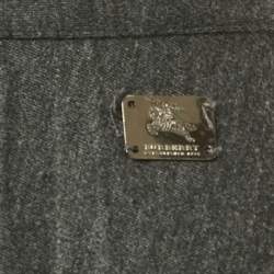 Burberry Black Jersey Flared Mini Skirt S