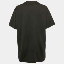 Burberry Black Cotton Nova Check Pocket T-Shirt M