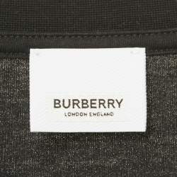 Burberry Black Cotton Nova Check Pocket T-Shirt M