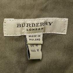 Pre Owned Burberry Green Cotton Sleeveless Mini Dress M