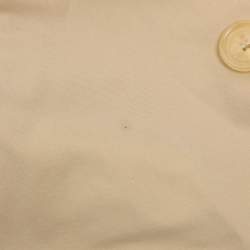 مملوكة مسبقًا Burberry Beige Cotton Trench Coat L