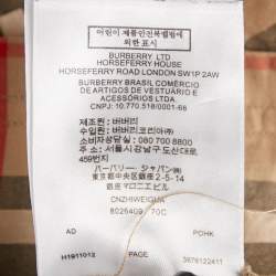 Pre Owned Burberry Beige Check Print Cotton Shorts XS 