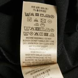 Pre Owned Burberry Black Jersey Crewneck T-Shirt S