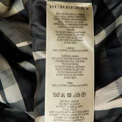 Pre Owned Burberry Black Wool Tailored Blazer L