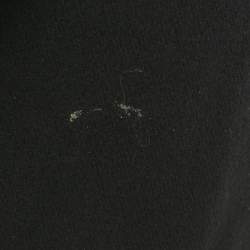 Pre Owned Burberry Navy Blue Felt Baschurch Military Style Tail Jacket S