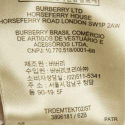 مملوكة مسبقًا Burberry White Denim Micklesfield Skinny Leg Jeans M/Waist 29"