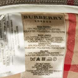 Pre Owned Burberry Brit White Synthetic Quilted Button Front Jacket M