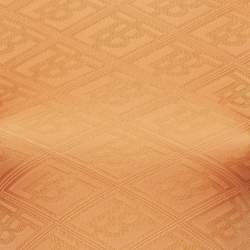 Pre Owned Burberry Orange Monogram Jersey Turtle Neck Top XS