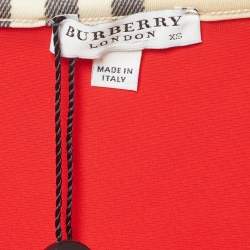 مملوكة مسبقًا سارونج ميني بربري أحمر جيرسي صغير جدًا