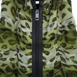 مملوكة مسبقًا Burberry Prorsum Animal Print Halter Dress M