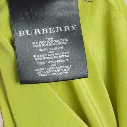 مملوكة مسبقًا Burberry Prorsum Animal Print Halter Dress M