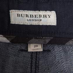 Burebrry Brit Indigo Dark Wash Straight Fit Denim Jeans M