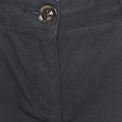 Pre Owned Burberry Indigo Dark Wash Denim Straight Fit Jeans M