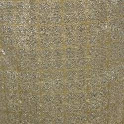 مملوكة مسبقًا Burberry Metallic Jacquard Lame Pencil Skirt L