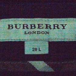 Pre Owned Burberry Blue Dark Wash Denim Thurlestone Skinny Jeans M