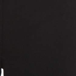Pre Owned Burberry Black Stretch Wool Blend Tailored Trousers S
