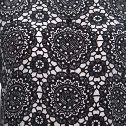 مملوكة مسبقًا قميص بربري أكمام طويلة حرير طباعة دانتيل Kensington  ثنائي اللون S