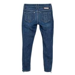 Pre Owned Burberry Brit Blue Medium Wash Burrington Skinny Jeans S