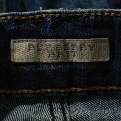 Pre Owned Burberry Brit Blue Medium Wash Burrington Skinny Jeans S