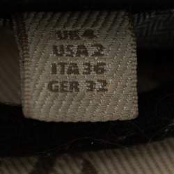 Pre Owned معطف بربري بريت روشورث متوسط الطول بحزام صوف أسود مقاس صغير جداً (اكس سمول) 