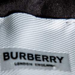 Pre Owned Burberry Black Jersey Strap Detail Tailored Trousers M