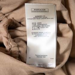 مملوكة مسبقًا فستان بربري بريت رامية بيج مقاس صغير - سمول