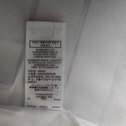 مملوكة مسبقًا Burberry White Montage Printed Cotton Round Neck Oversized T-Shirt L