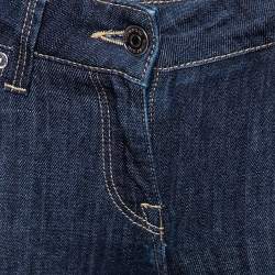 Pre Owned Burberry Brit Blue Denim Harbourne Jeans S