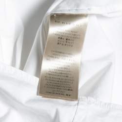 Burberry Brit White Cotton Long Sleeve Button Front Shirt S