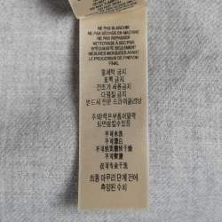 مملوكة مسبقًا Burberry Grey Check Wool Reversible Cape One Size