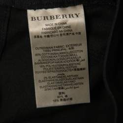 Burberry Black Denim Regular Fit Jeans S Waist 26" 