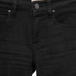 Burberry Black Denim Regular Fit Jeans S Waist 26" 