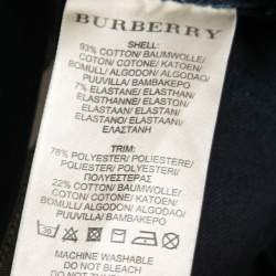 Pre Owned Burberry Blue Denim Thurlestone Skinny Leg Jeans M Waist 34"